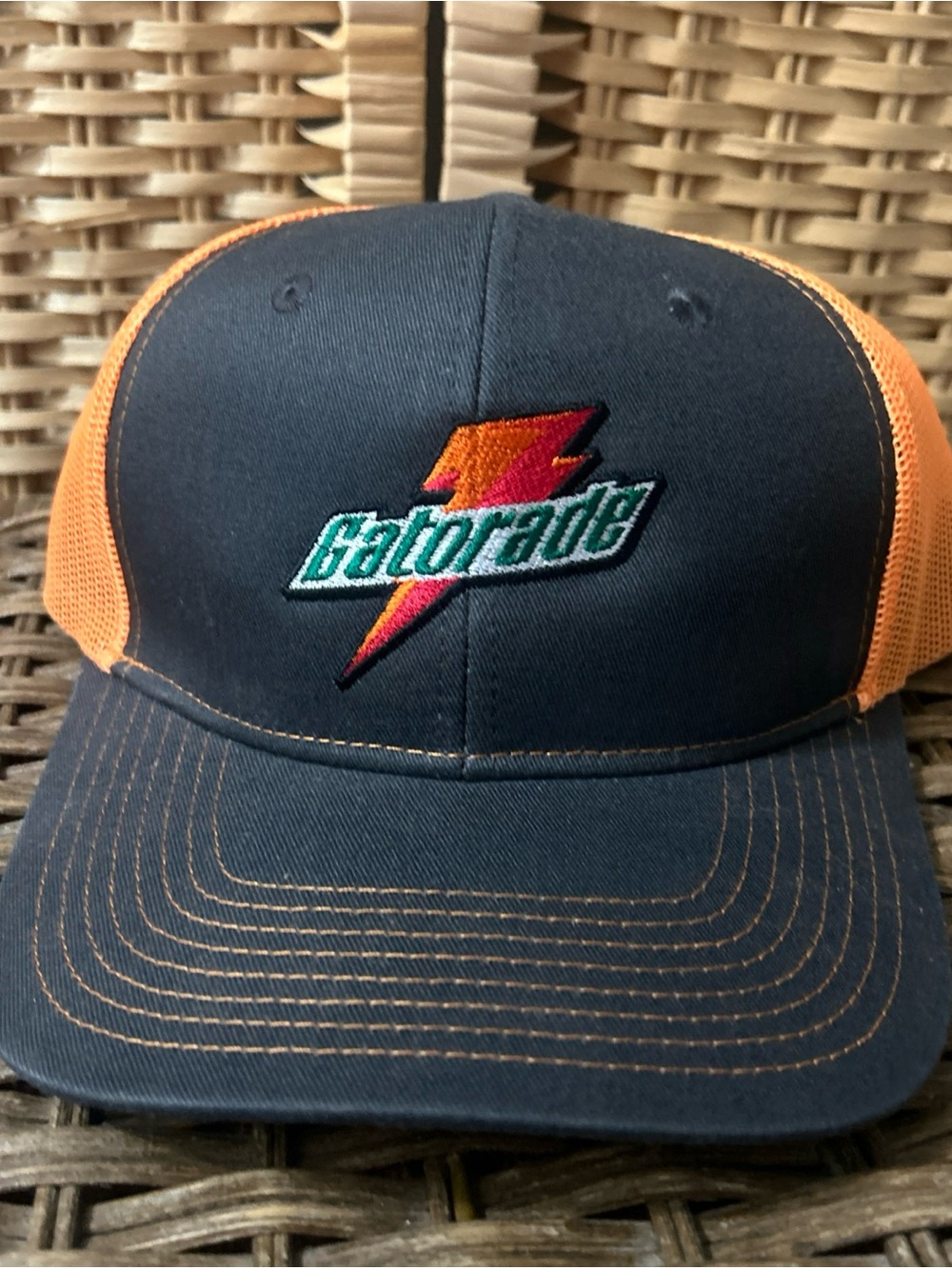 Gatorade Adjustable Trucker SnapBack Adjustable Mesh Hat Rare